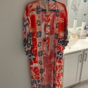 Floor length kimmono